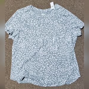 XL Women's Cheetah Top